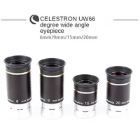 Celestron 66 Degrees Ultra-Wide 6Mm 9Mm 15Mm 20Mm Telescope Ocular Wide Angle 1.25 \