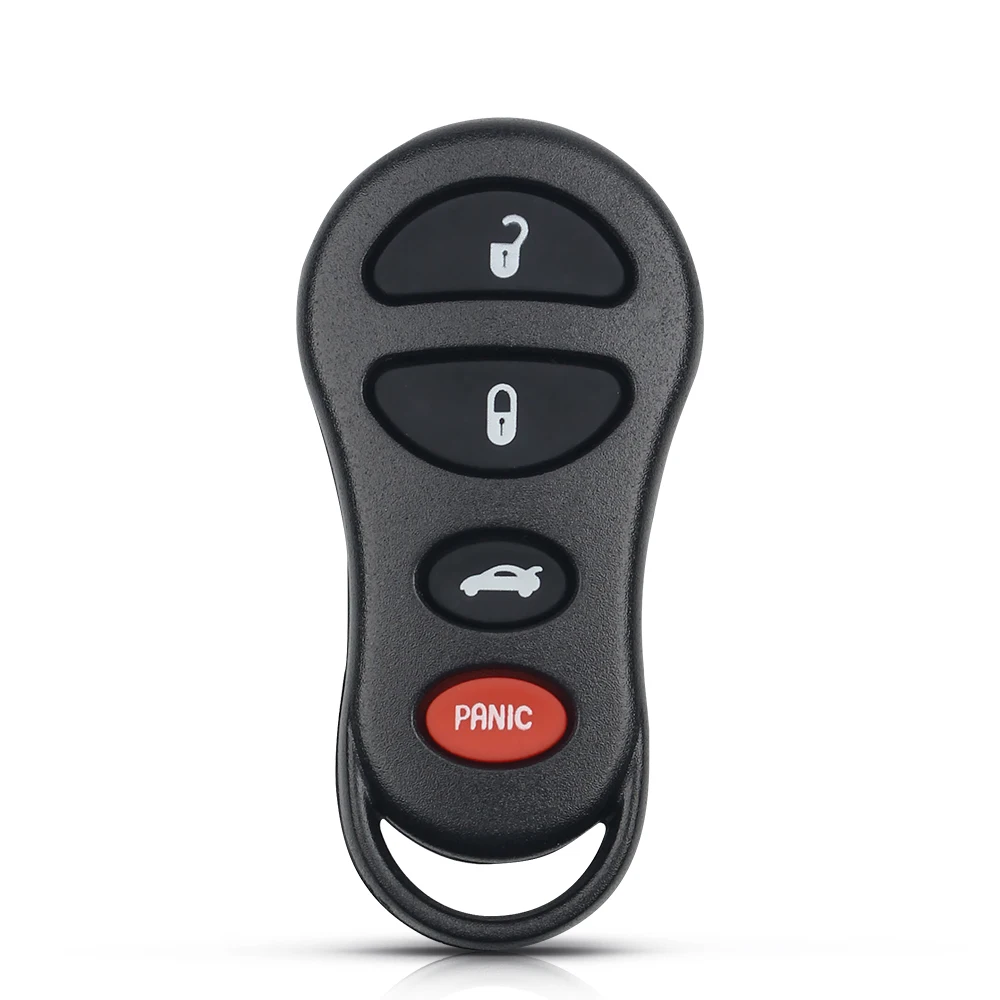 KEYYOU 3+1 4 Button Remote Car Key Fob 315Mhz For Jeep Dodge 2002 2003 2004 2005 Caravan Dakota Durango Chrylser GQ43VT17T