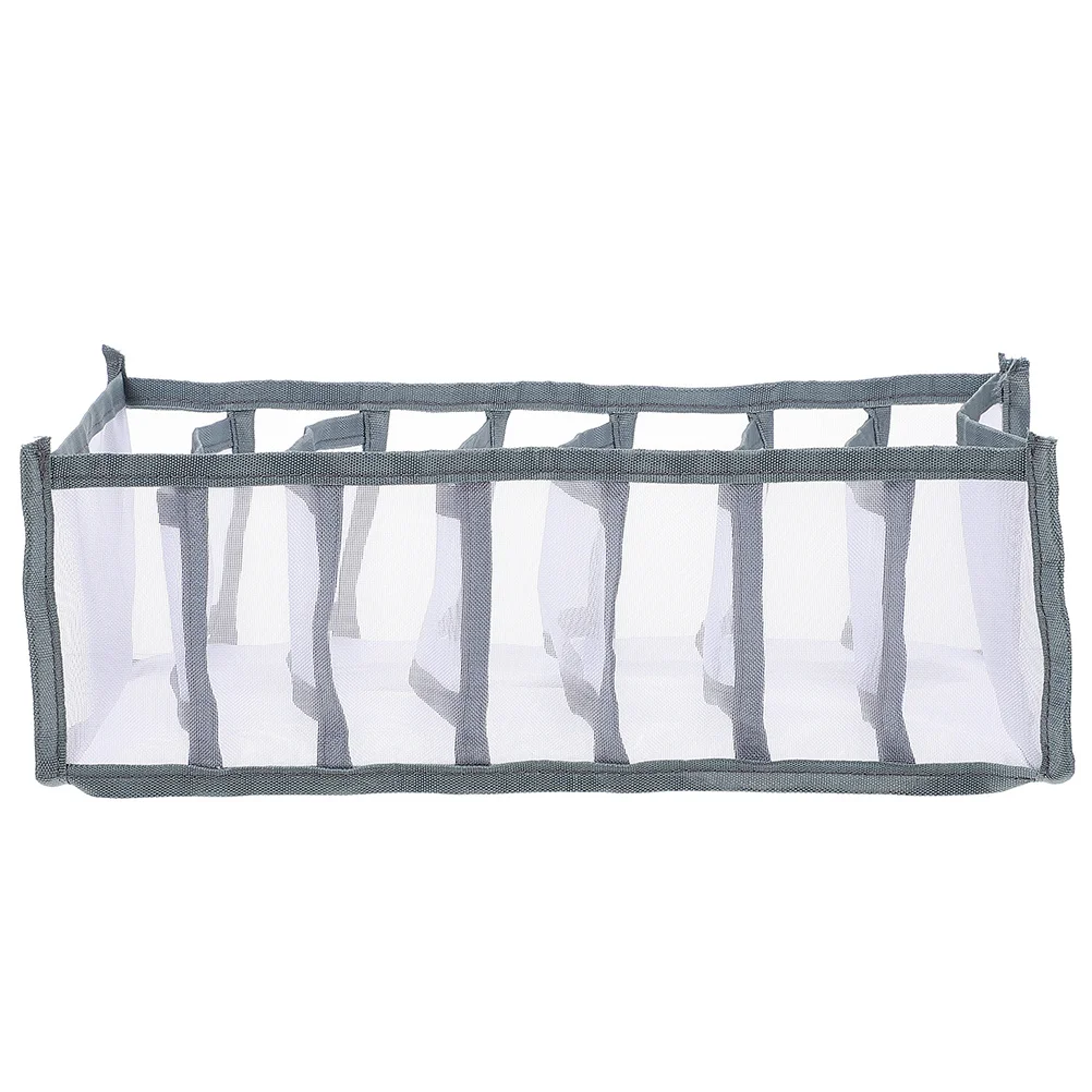 

Clothing Storage Box Foldable Gauze Organizer Multi-Grid Closet Accessory Household Clothes Box Pants Underwear Storage