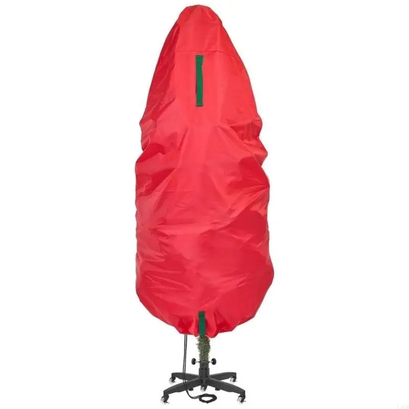 2025 Storage Vertical Christmas Tree Bag, Waterproof and Resistant Protective Cover, Portable Design for 36x25 Inch