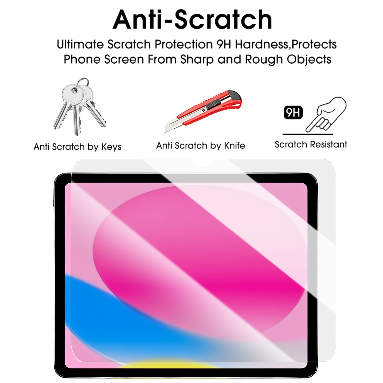 1/3PCS For Ipad 11th Generation Tempered Glass HD Screen Protector for ipad 11 Gen A16 2025 Air11/Air13 M3 9H Film Accessories