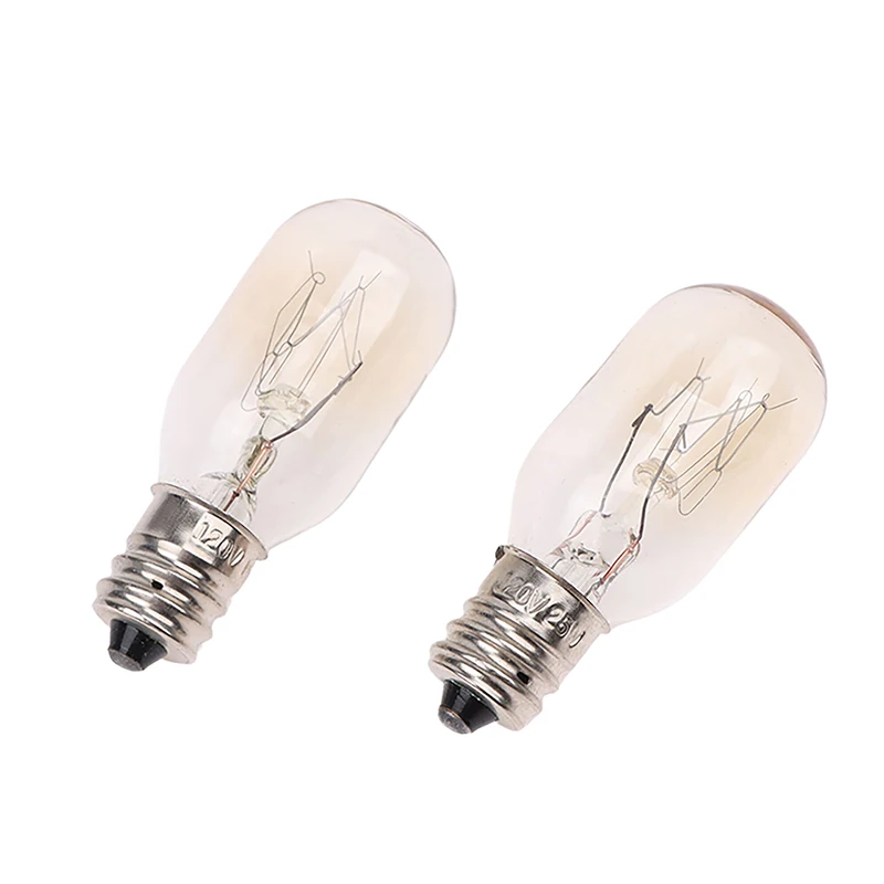 1 pz T20 E12 120V 15W/25W lampada di sale lampadina a globo lampadine a incandescenza frigorifero forno lampadine lampadina di ricambio