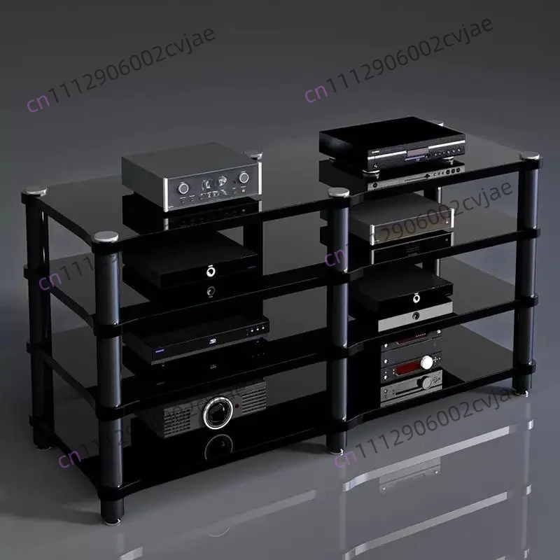 Amplifier Rack Audio Cabinet Shock Absorber Speaker Amplifier Rack Home Cinema Cabinet Audio Equipment Rack Home