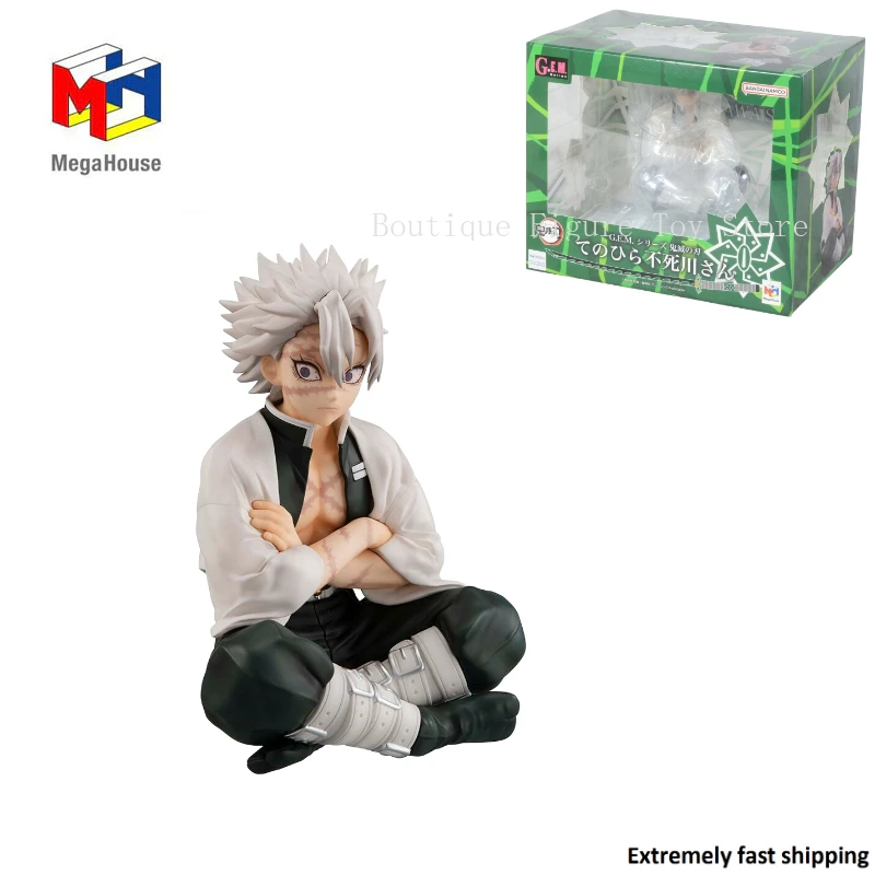 

In Stock Original Mega House G.E.M. Demon Slayer in Hand Shinazugawa Sanemi Anime Model Gift Collect Figure Toys