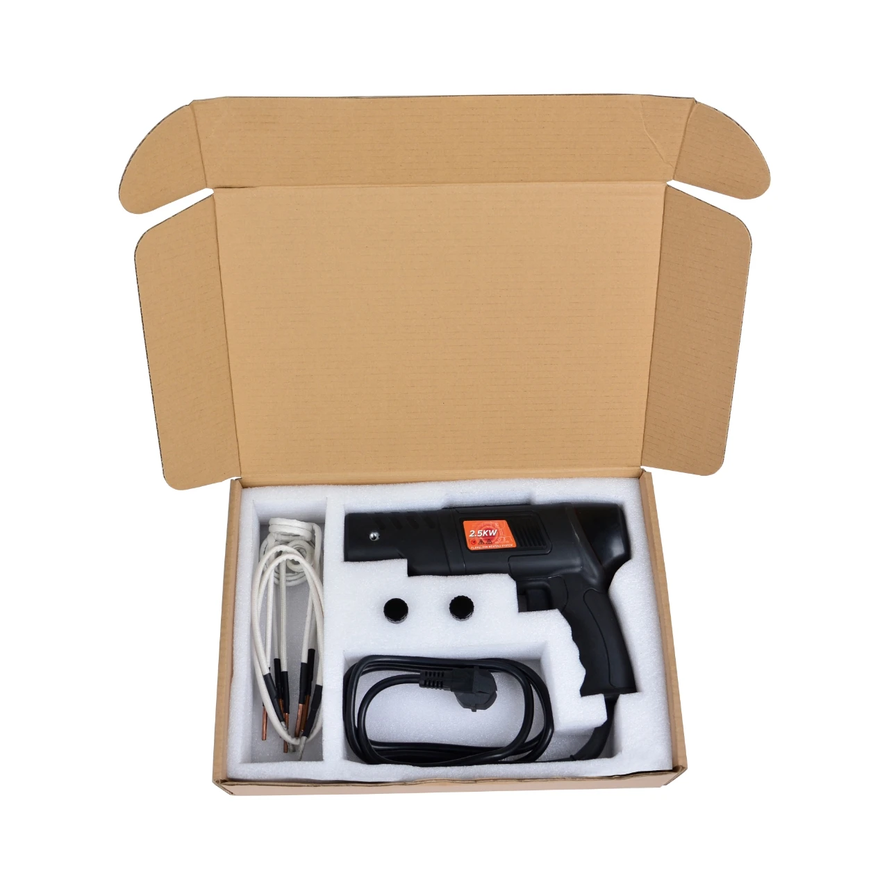 

2500W Split Type Portable Induction Heater 110V/220V Flameless Induction for Car Repair Bolt Remover Tools 4 Coil