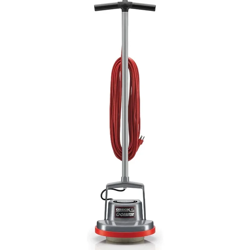 Multi-Purpose Floor Cleaning, Random Orbital Drive, Wide Cleaning Path, 50-Foot Long Cord, ORB550MC, Gray/Red