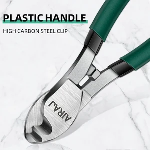 AIRAJ-Tesoura De Cabo De Grau Industrial, Alicate De Corte De Fio, Corte Específico Eletricista e Decapagem 8 principais vendas tesoura corta arame - №8