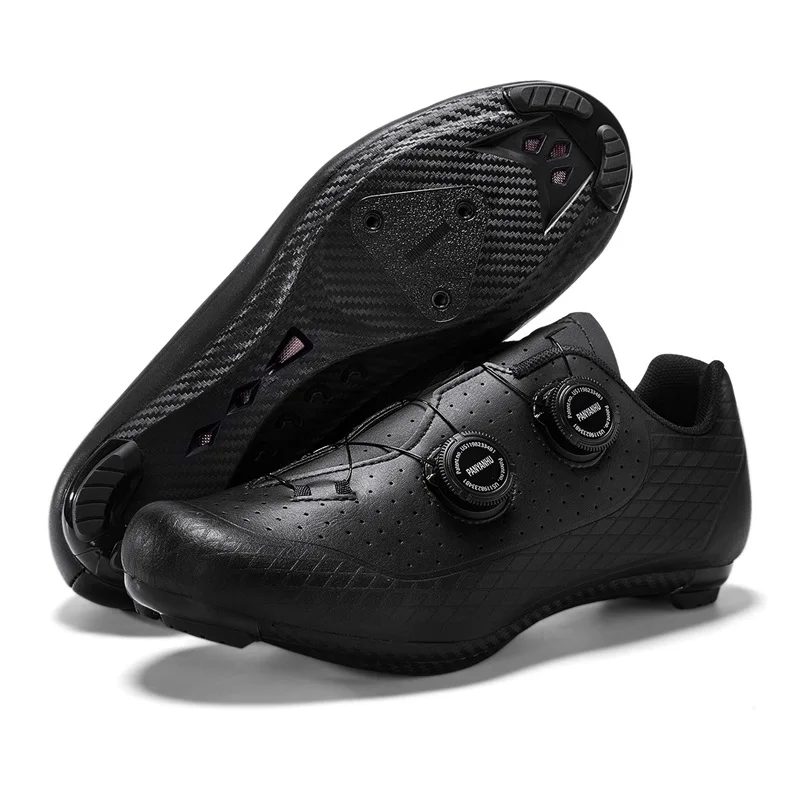 

Cycling Sneaker MTB Men Sport Road Bike Boots Flat Racing Speed Sneakers Trail Mountain Bicycle Footwear Spd Pedal Cycling Shoes