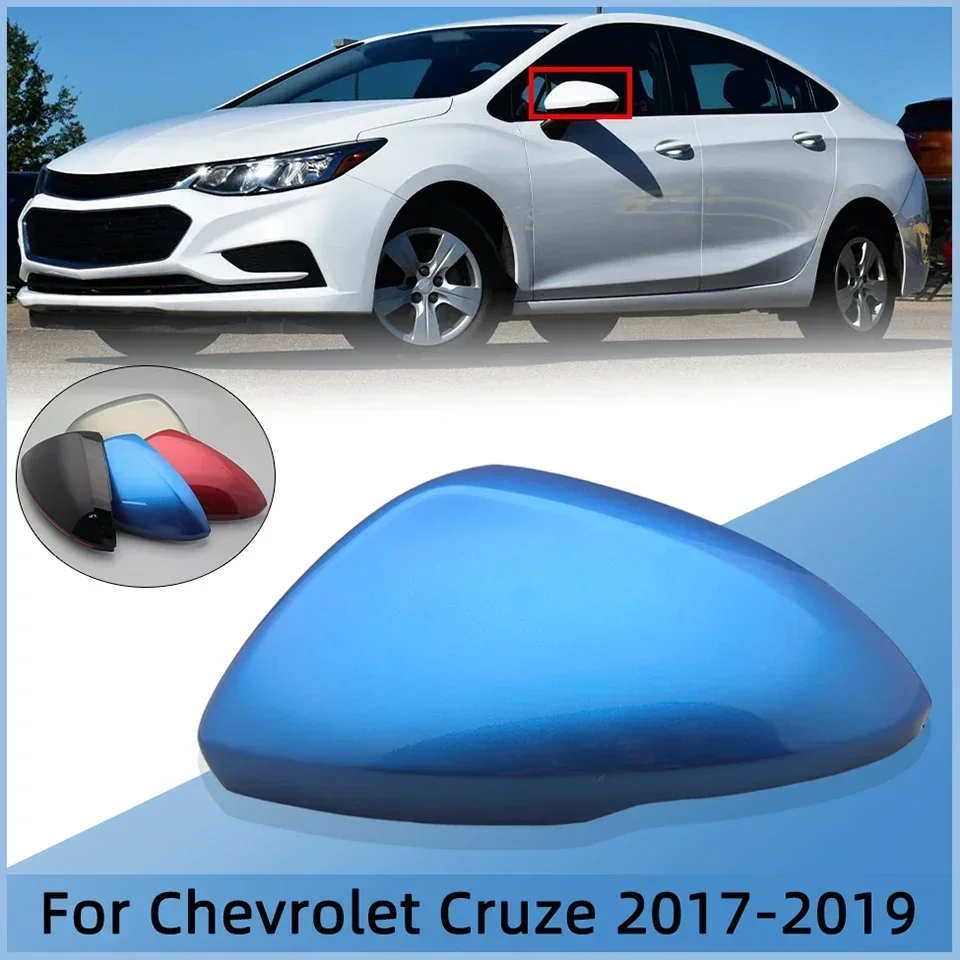 

For Chevrolet Cruze 2017 2018 2019 Rearview Mirror Cap With Lamp Type Exterior Door Case Wing Cover Lid Housing Shell Hood Side