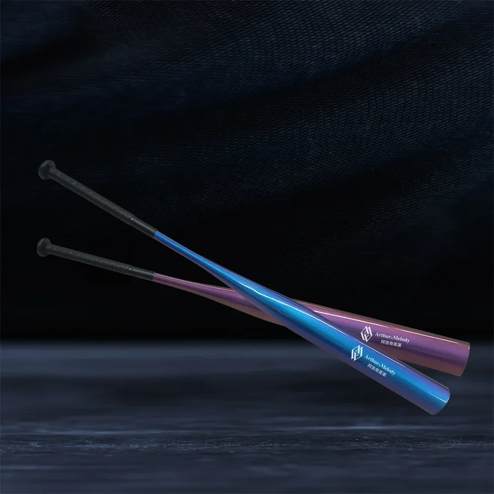 Chameleon Purple-Navy Carbon Fiber Baseball Bats Composite Bats USSSA