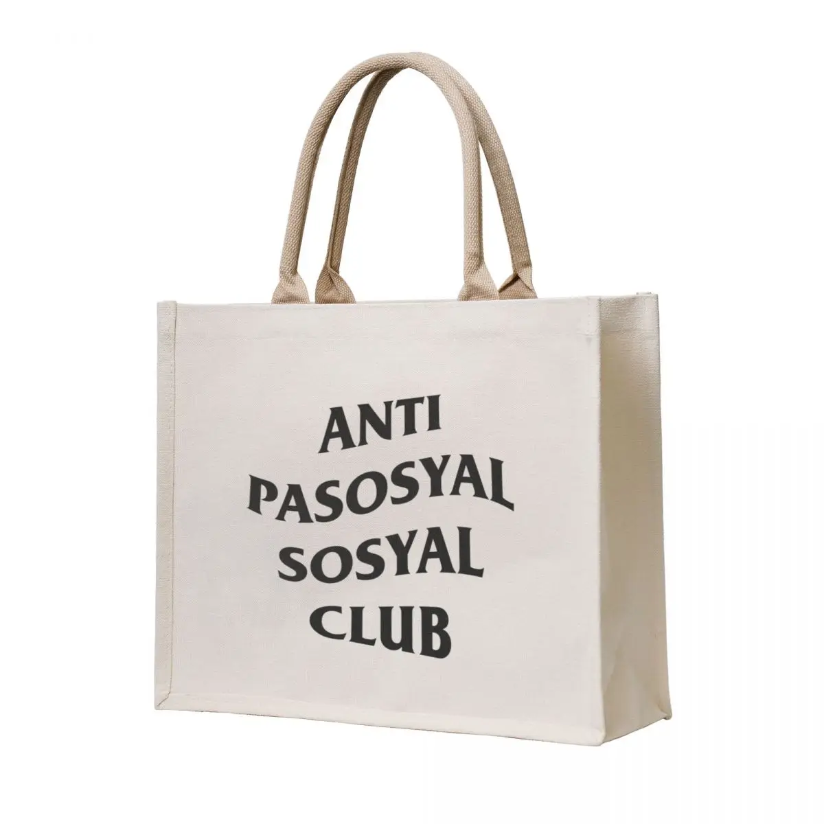 

Anti Pa-Sosyal Sosyal Club The Razkalz PH Tote Bag tote bags aesthetic Eco bag great bag Canvas