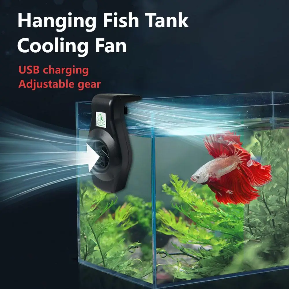 Usb Fish Tank Hangi… - image