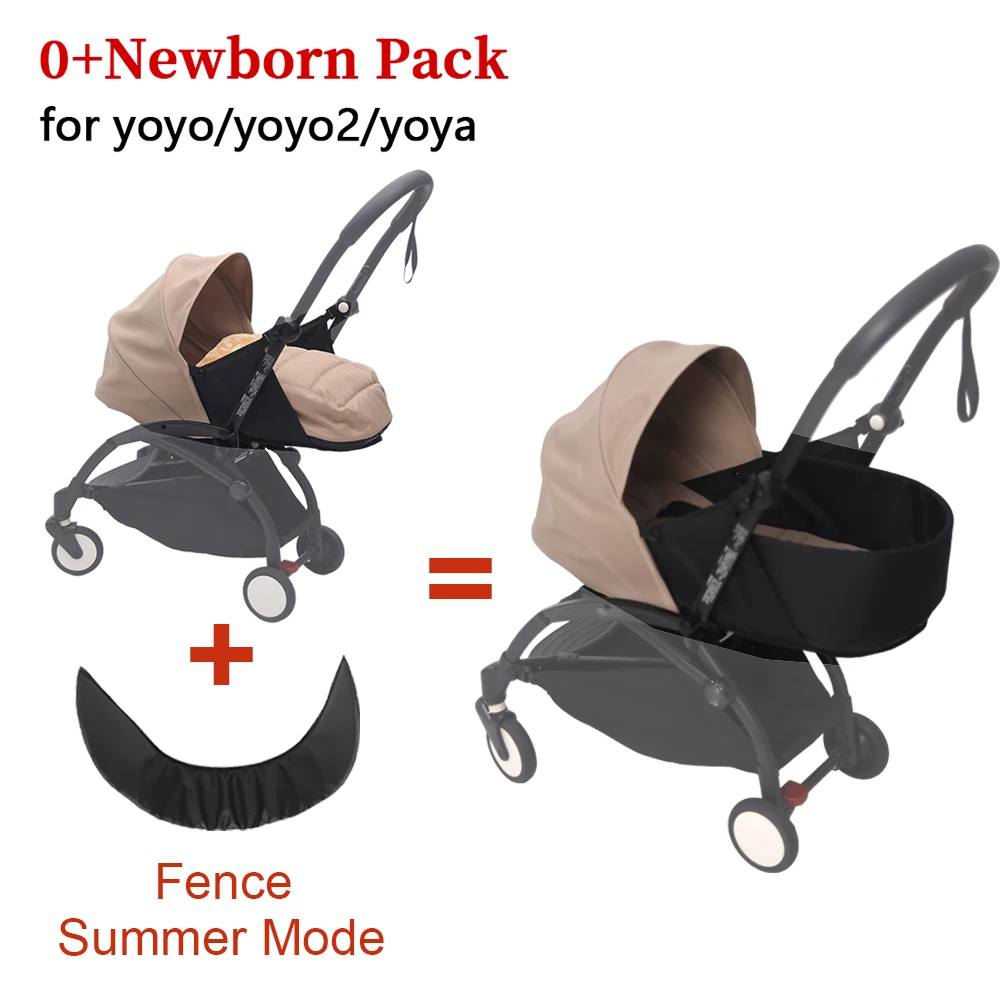 Newborn Baby Sleeping Basket With Fence Four Seasons 1:1 Material 0+ Sleeping Pack for Stroller Yoyo Yoya Stroller Accessories