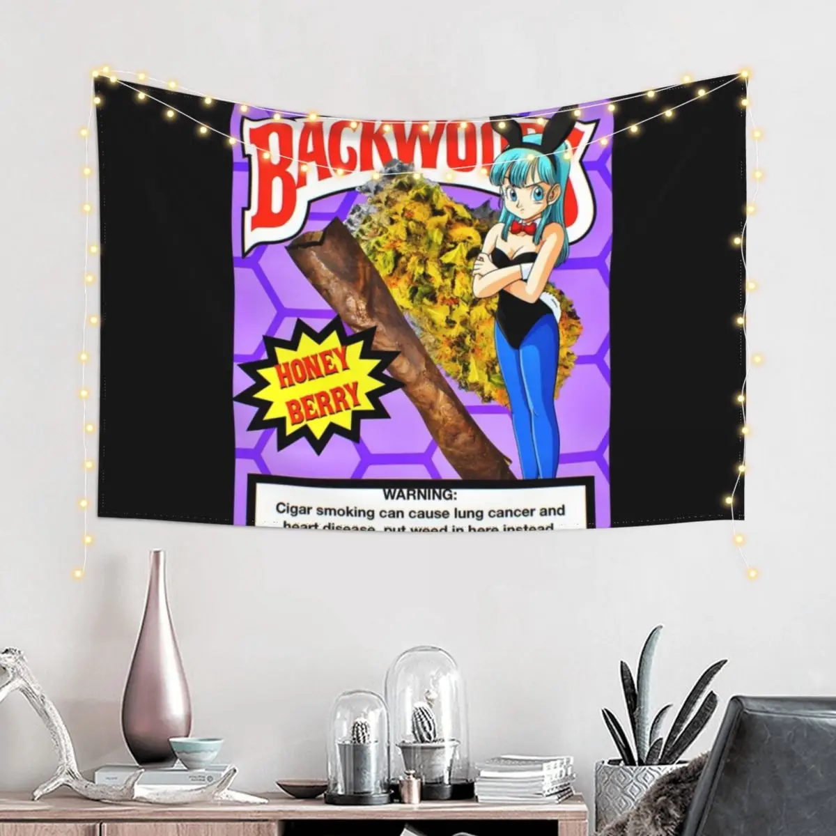 Bulma Backwoods Premium \t Tapestry Wallpaper Room Decorations Bed Room Decoration Cute Decor Tapestry