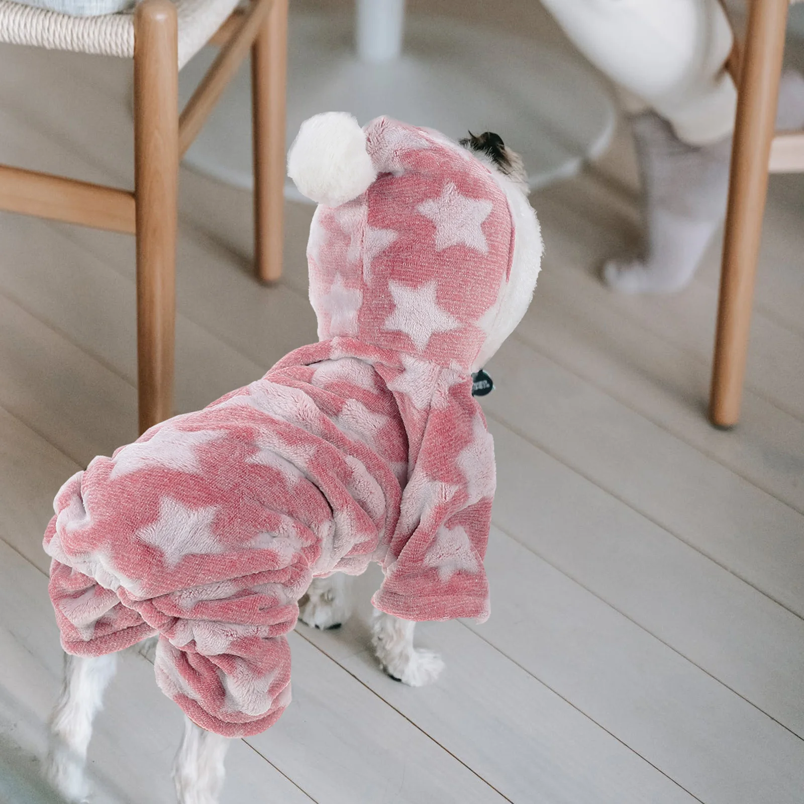 

Pajamas Clothes 4 Legs Coral Fleece Dog Clothes Small Autumn Pet Outfit Breed Sleepwear Pet Garment Soft Outfit