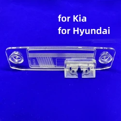 Car License Plate Light Housing Rear View Camera Bracket Left/Right for Hyundai Accent for Kia K3 Forte Sonata Terracan