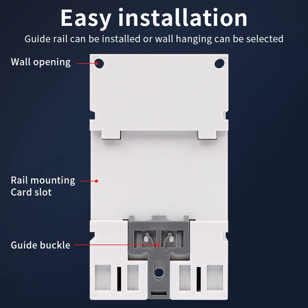 Electronic Weekly 7 Days Programmable Digital Timer Switch Relay 1s~168h Time Control 220V 25A Din Rail Mount KG316