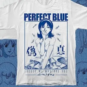 Mima Kirigoe Perfect Blue T-Shirt, Anime Shirt, Manga Shirt, Perfect Blue Shirt, Japan, Japanese, Mima Kirigoe, E-Girl, Goth Ani