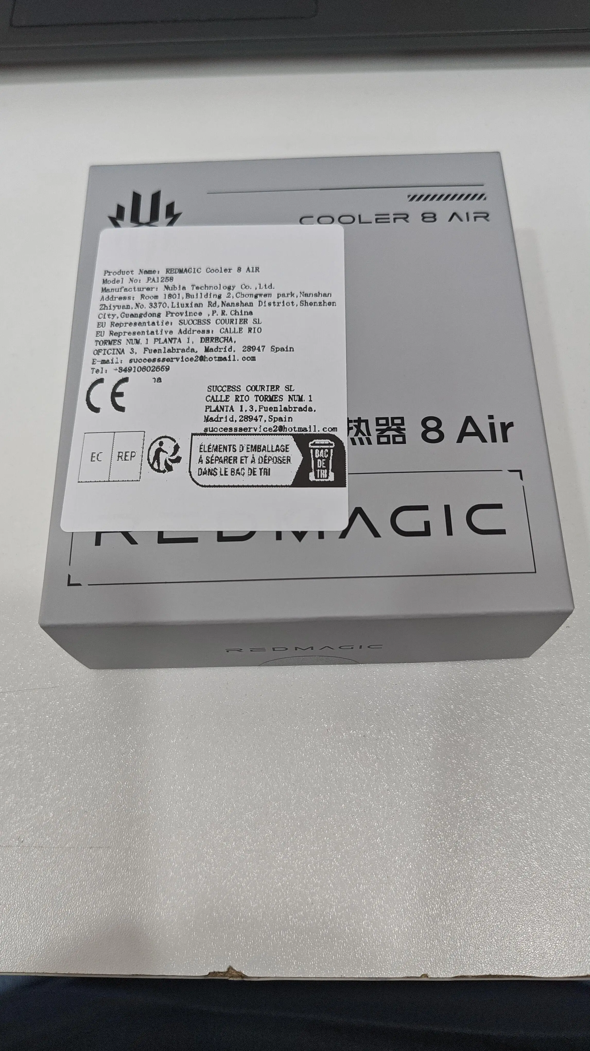

Магнитный кулер для телефона Redmagic Cryo Cooler 8 Air