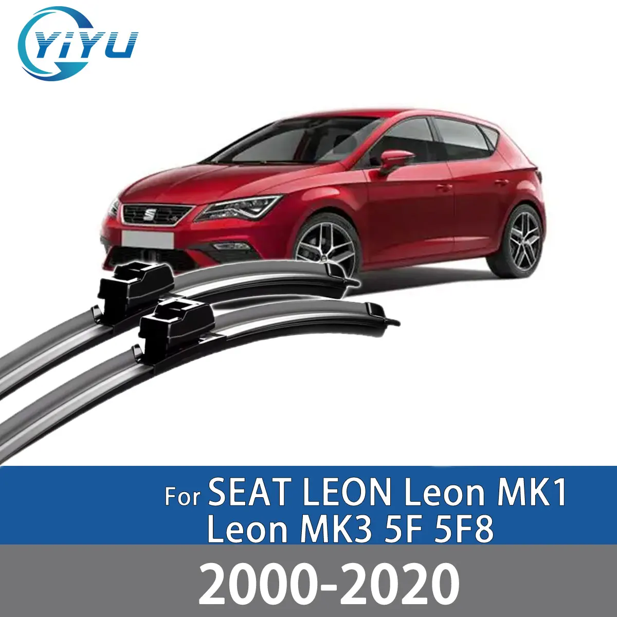 2PCS Car Front Wiper Blades For SEAT LEON Leon MK1 Leon MK3 5F 5F8 2000-2020 Windshield Windscreen Accessories