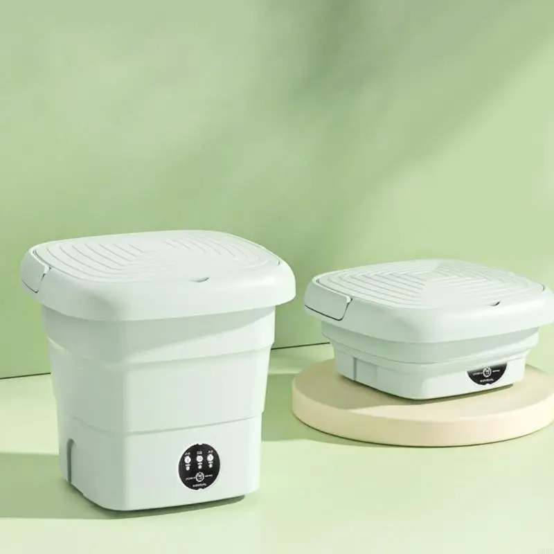 U0DE 소형 휴대용 세탁기 소형 접이식 세탁기 세정 기계