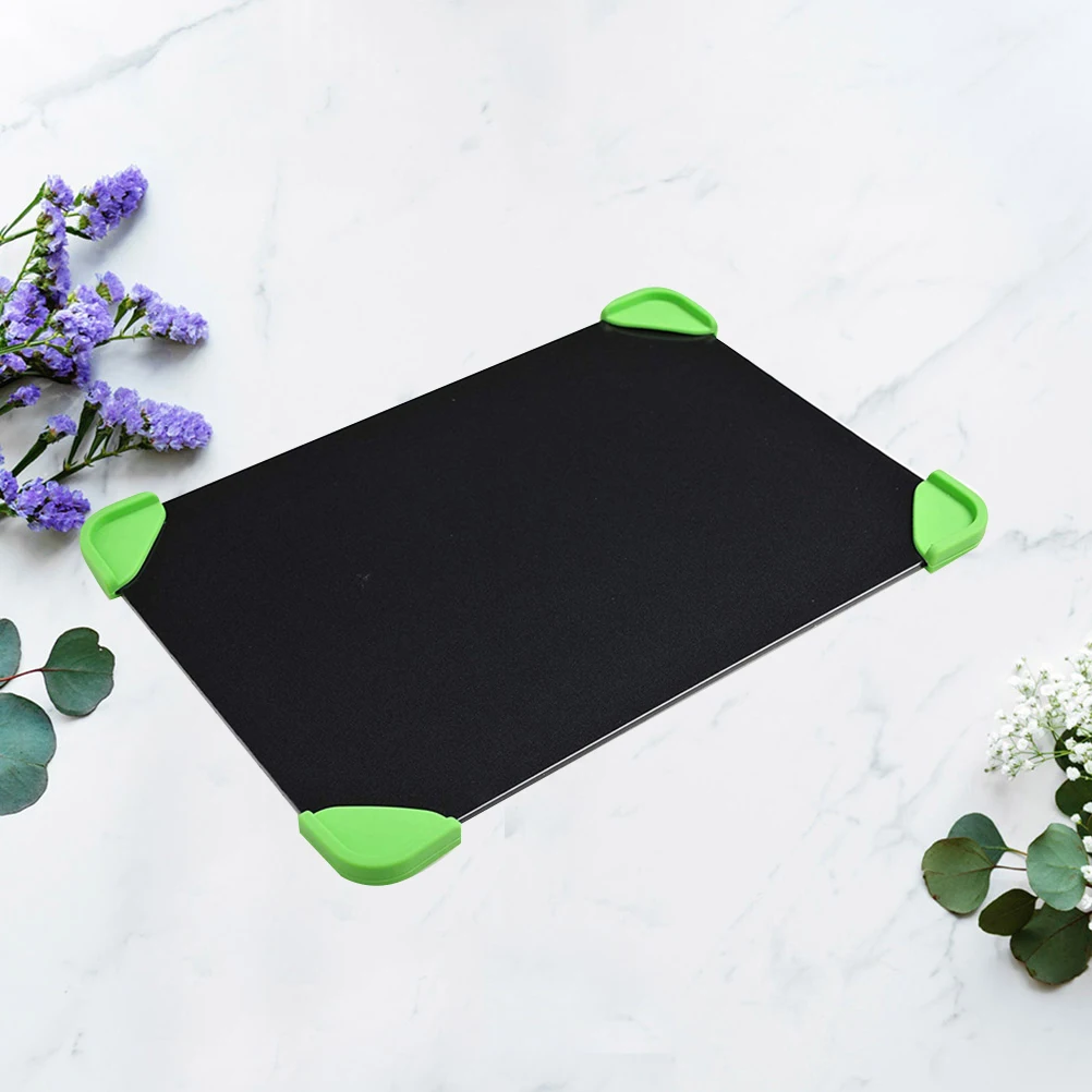 

5 шт. алюминиевый лоток для быстрого размораживания, тарелка для быстрого оттаивания, без микроволновой печи, еды, мяса, кухонные принадлежности, лоток для размораживания, тарелка для размораживания