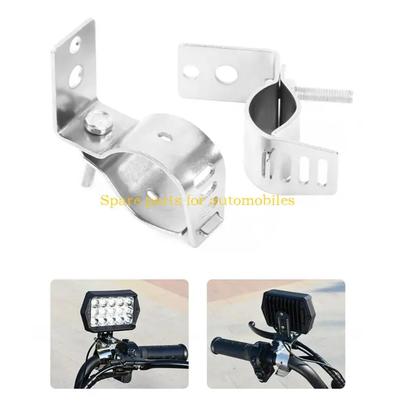 H58F دراجة المقود تمديد دراجة جبل قوس لمسافات طويلة السفر معدات الدرجات النارية يعزز ركوب الراحة والسلامة #3