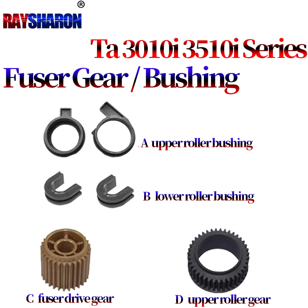 Верхняя роликовая втулка/приводная шестерня фьюзера/для Kyocera FS 6025 6525 6530 6030 255 305 256 306 TASKalfa 3010i 3011i 3510i