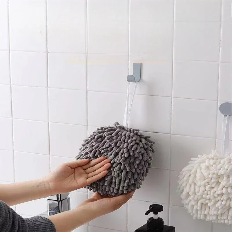 Ball for Wiping Hands and Towel for Wiping Hands Kitchen and Toilet Lovely Rag Hanging Towel Japanese Style Quick