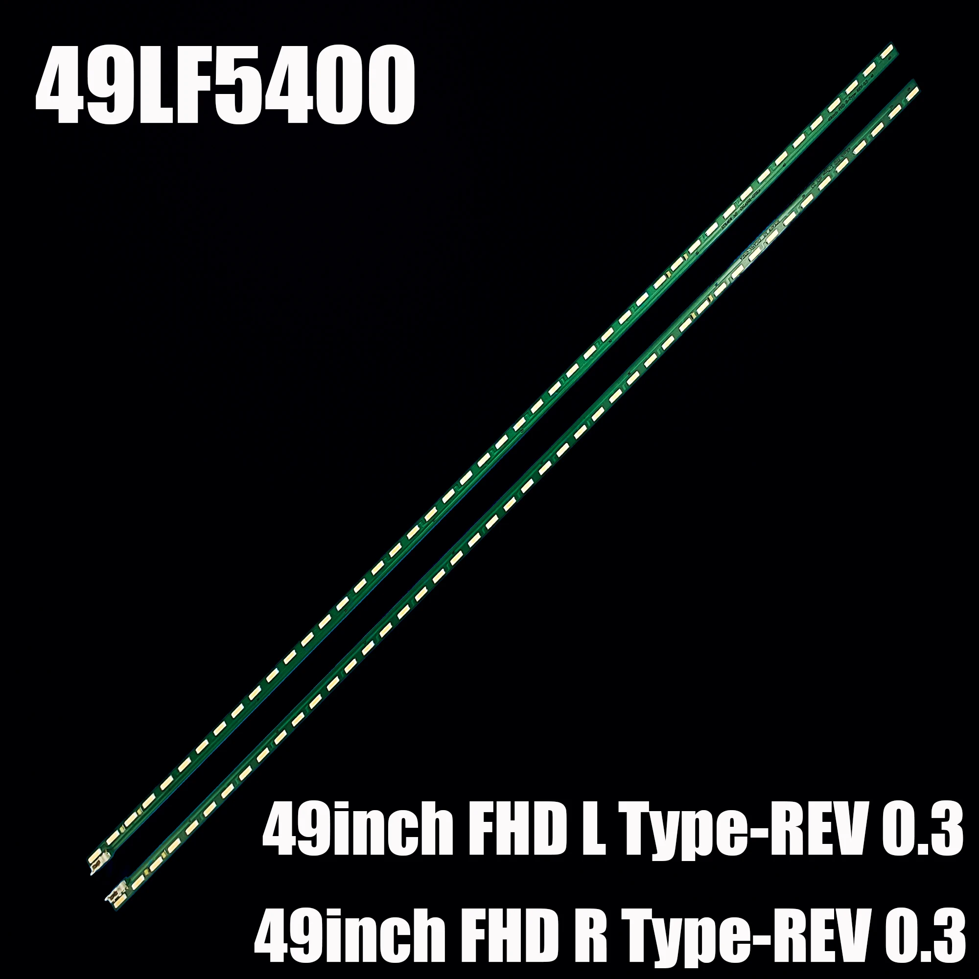 Nueva tira de LED para iluminación trasera para 49LF5400 49LF5410 49LF5900 49LF6900 49UF6907 49LF590V 49LF540V MAK 63267301   G1GAN01-0791A 100% NUEVO