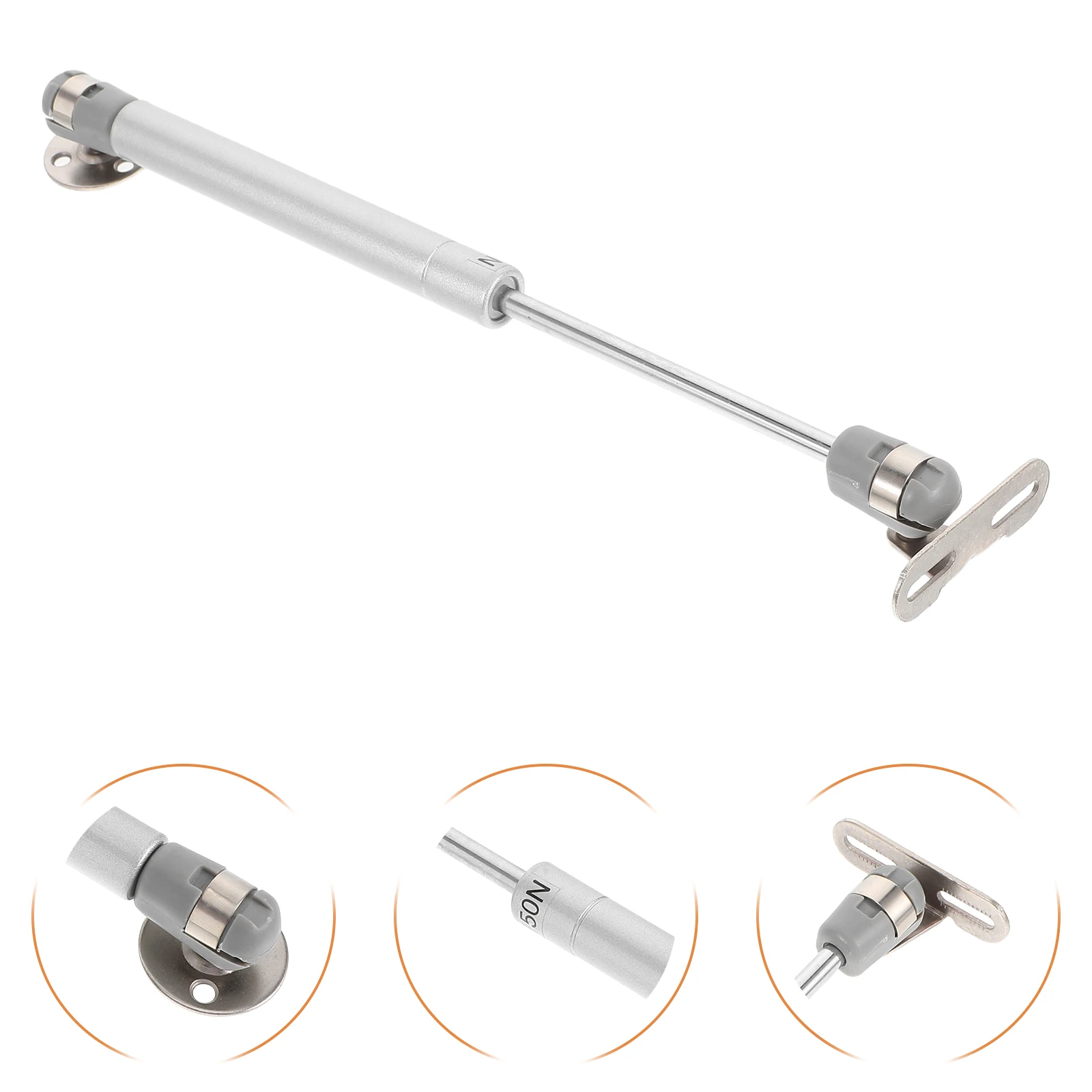 

2 шт., опорный стержень для шкафа, пневматическая пружинная стойка, подъемная газовая гидравлическая металлическая петля, кухонный поршневой дверной опор, мягкая мебель