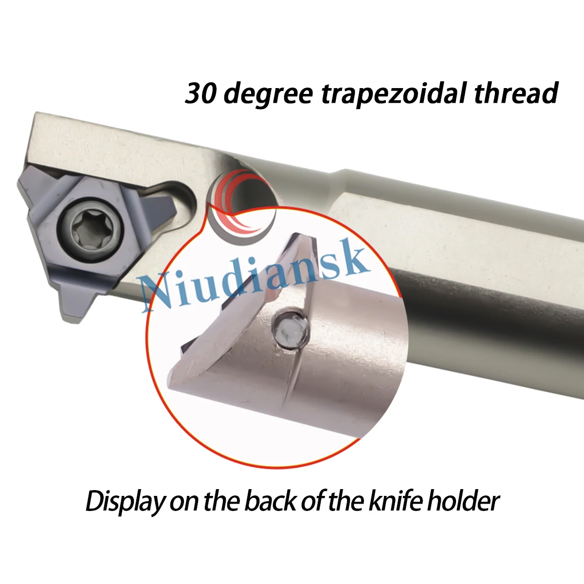 11UID 16UID 22UID 27UID2.0 3,0 6.0TR torno CNC hoja de rosca Trapezoidal de carburo SUNR/CUNR/HUNR0008K11U herramienta de rosca interna