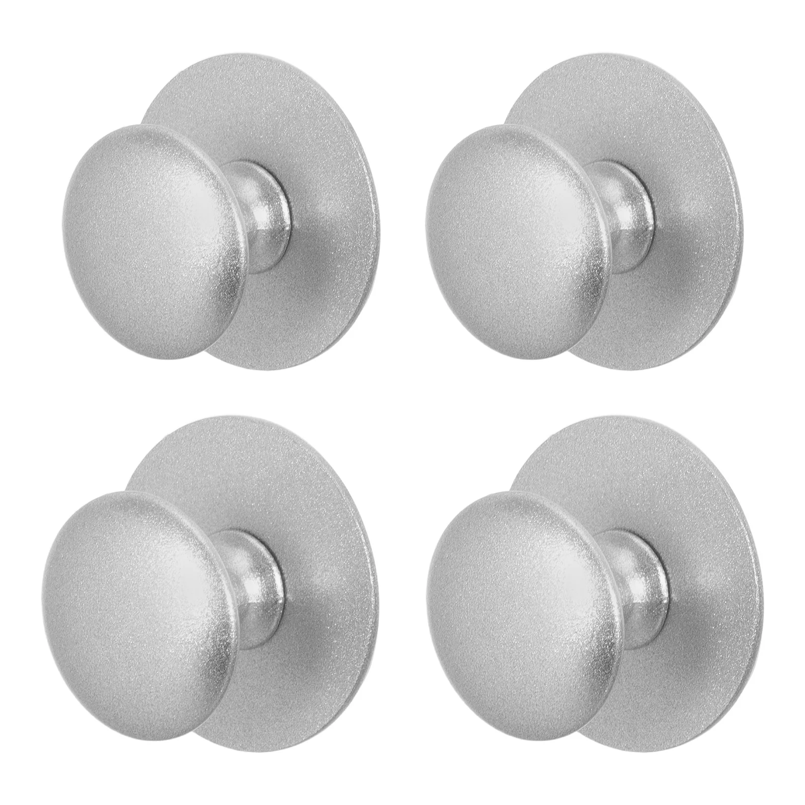 4Pcs Self-Stick Cabinet Pulls Stainless Steel Adhesive Drawer Handles No Punch Fixing for Rvs Bathrooms Rentals Refrigerator