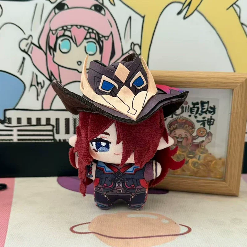 New Anime Games Genshin Impact Plush doll Dottore Zhongli Chasca Flins Columbina Xilonen Ororon ACGN Cute Toy Gift Small Pendant