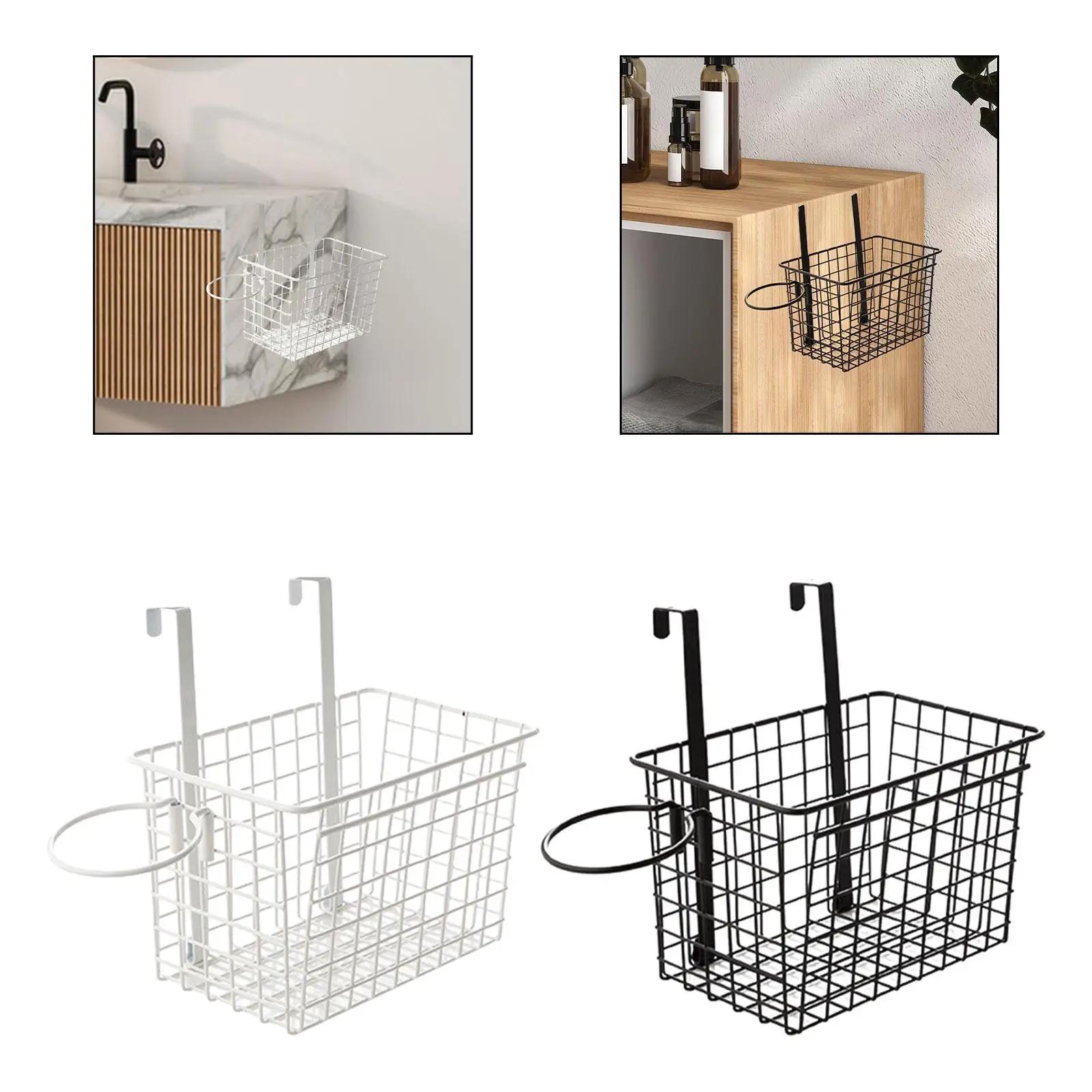 Hängender Korb zum Organisieren von Waschtisch-Organizer für Küche, Schlafsaal, Hotel