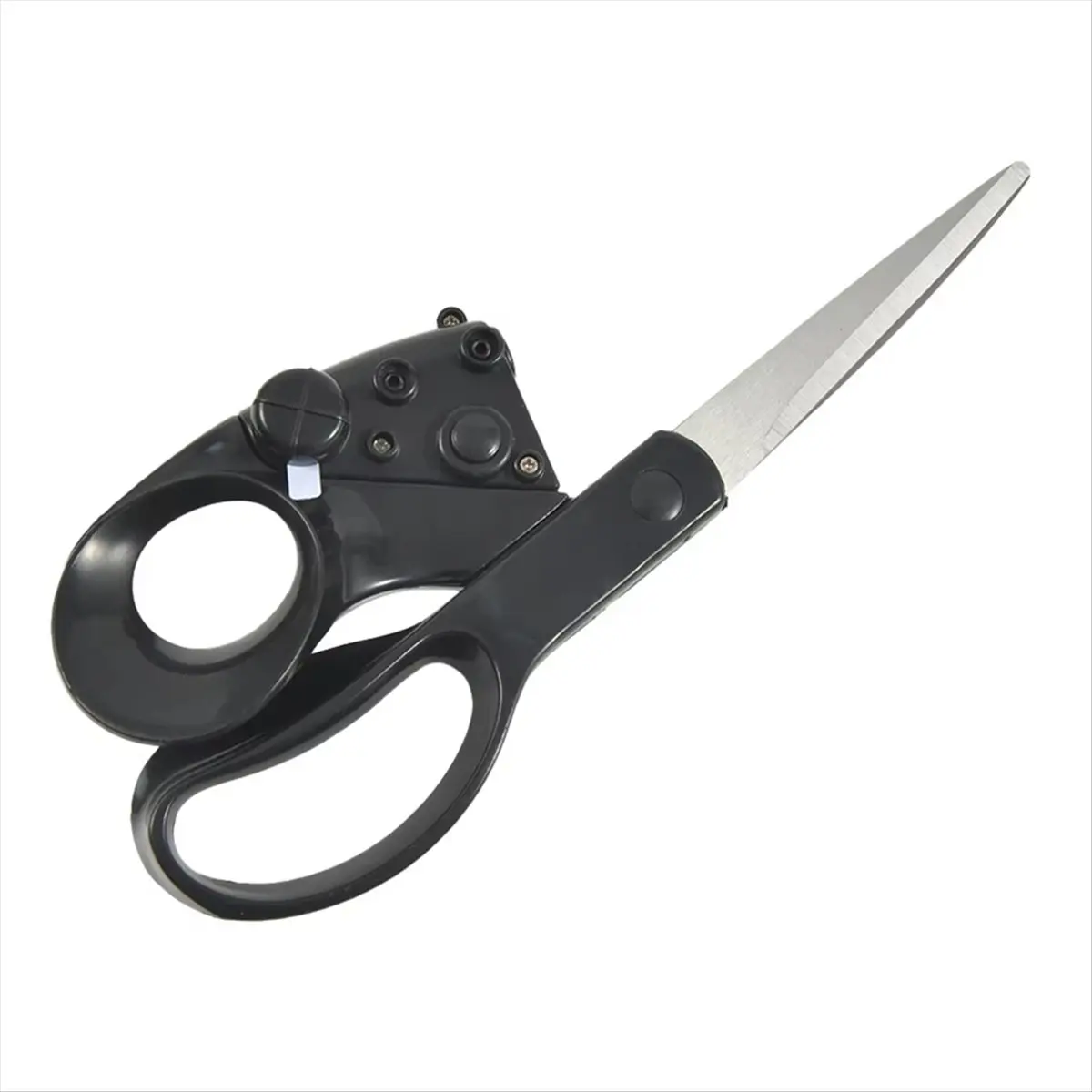 ABFW Popular New Professional Laser Guided Scissors for Home Crafts Wrapping Gifts Fabric Sewing Cut Straight Fast Scissor