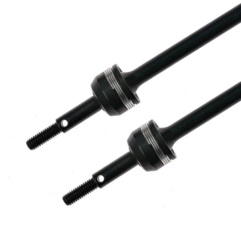 타미야 파이터 NXGEN DT04 58741 1/10 RC 자동차 업그레이드 부품 액세서리용 2개 스틸 리어 드라이브 샤프트 CVD 드라이브샤프트