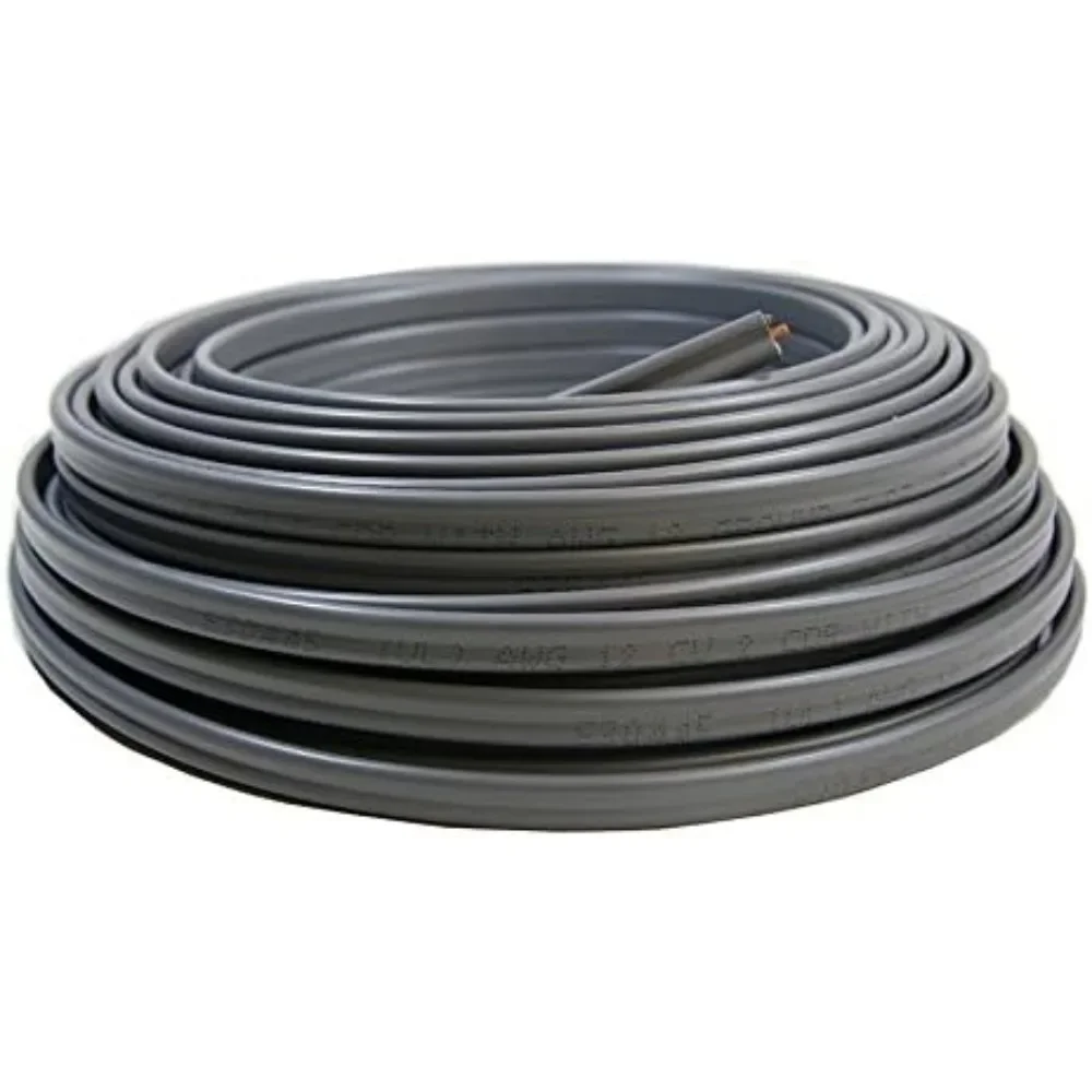 

Провод 6/3 UF-B, подземный питатель и скрытый кабель прямого заземления (разрез 100 футов)