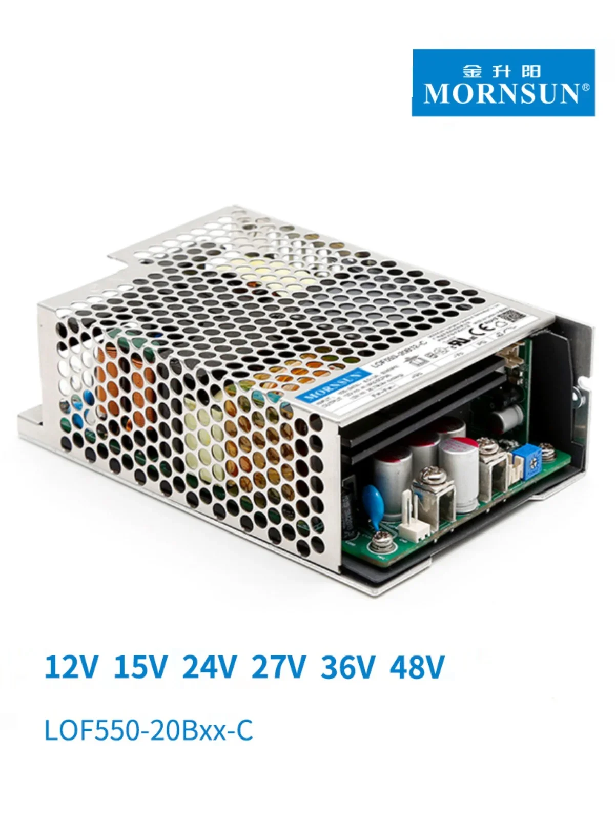 High Quality Switching Power Supply LOF550-20B12-C/15/18/19/24/27/36/48/54-CF Isolation