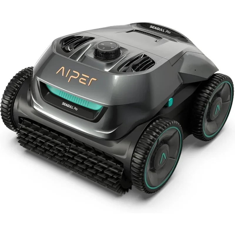 Pro Robotic Pool Cleaner sem fio, Piscinas, Navegação Inteligente, Aspirador, Eletrodomésticos de Limpeza