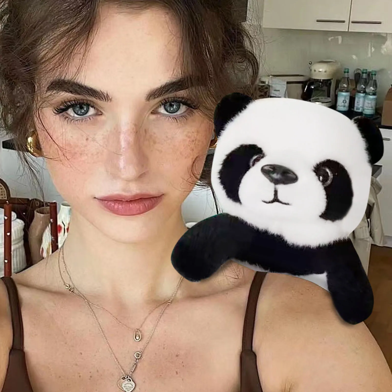 Innerspring h o pandy emocional sob demanda panda realista h para suporte emocional pandy ai h brindle dog 2025 moda nova
