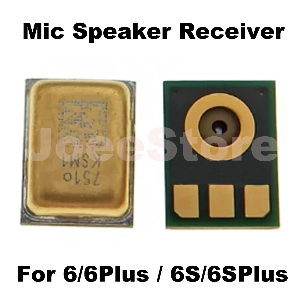 10pcs Inner Mic Speaker Receiver For iPhone 13 12 11 14 Pro Max X XS XR 7 8 Plus iPad 3 4 Airpods Microphone Inner Chip Replace