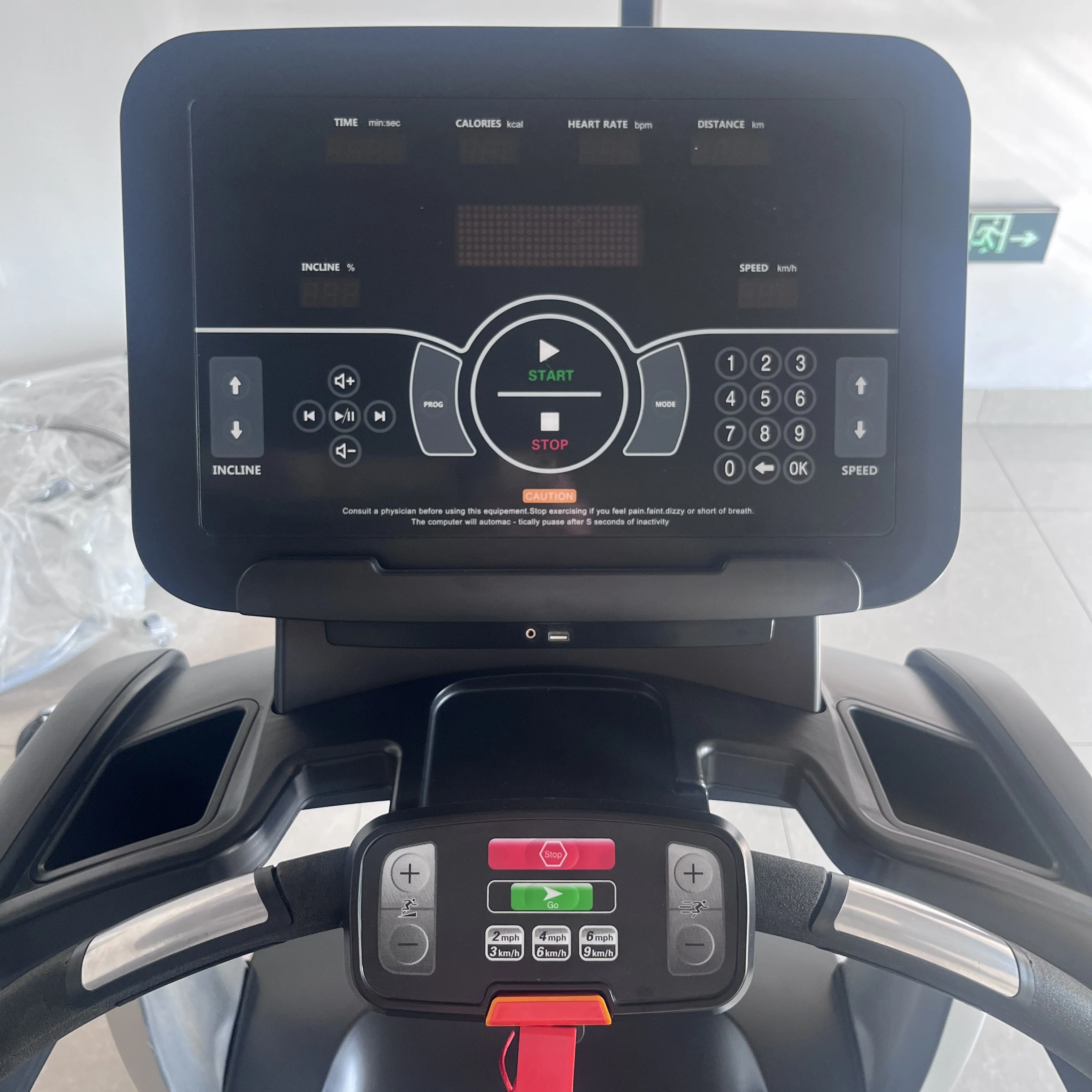 Wholesale Gym Equipment Fitness Factory Supply Commercial Treadmill with LED Screen Running Machine for Gym