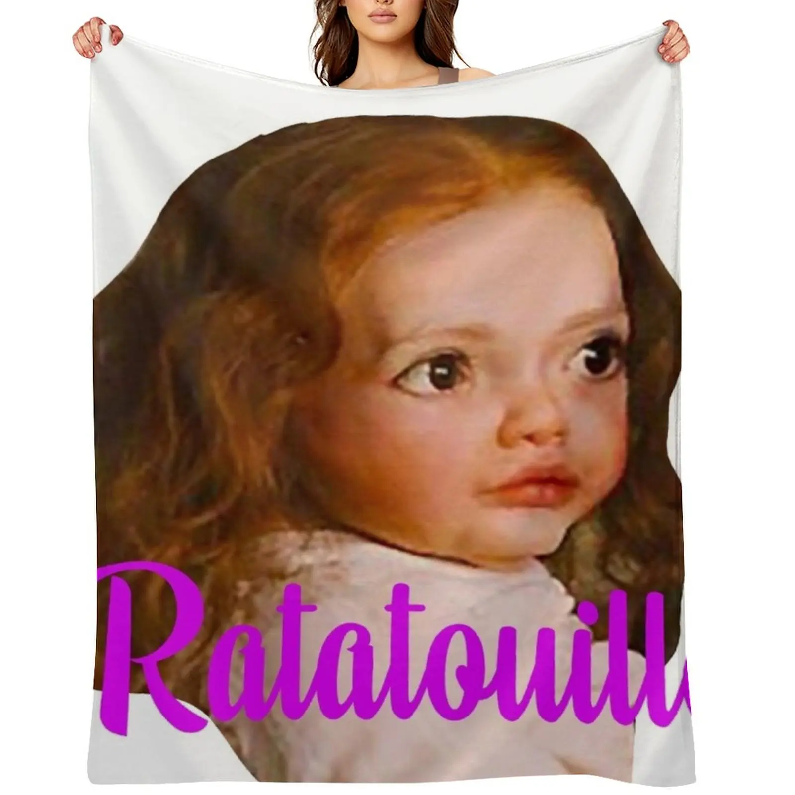 

ratatouille chuckesmee Throw Blanket Bed linens Hairy Sofas Custom Blankets