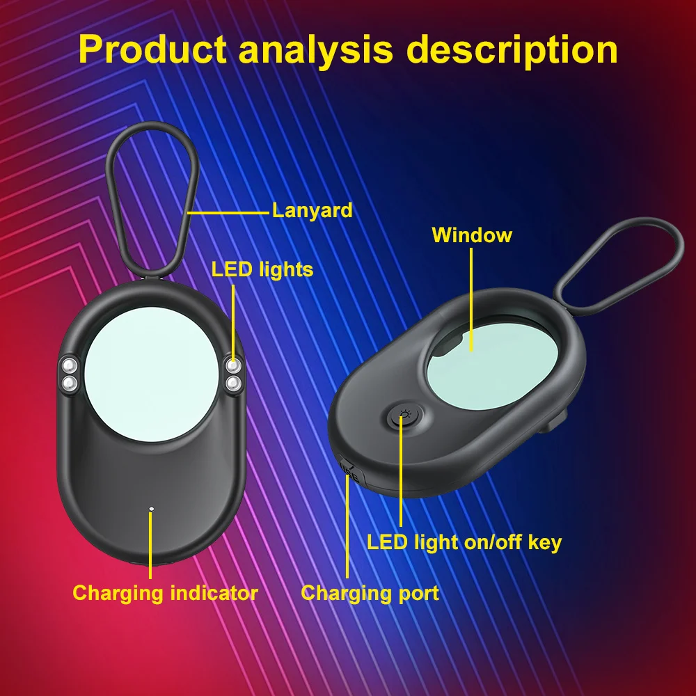 Anti-surveillance Camera Detection Instrument Inspection Hotel Camera Scanning Small Wireless Infrared Detection