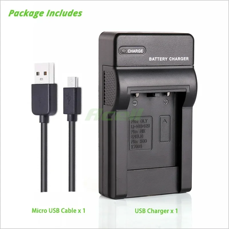 EN-EL10 MH-63 USB Charger for Nikon COOLPIX S5100 S4000 S3000 S700 S600 S570 S520 S500 S230 S220 S210 S203 S200 S80 S60 Camera