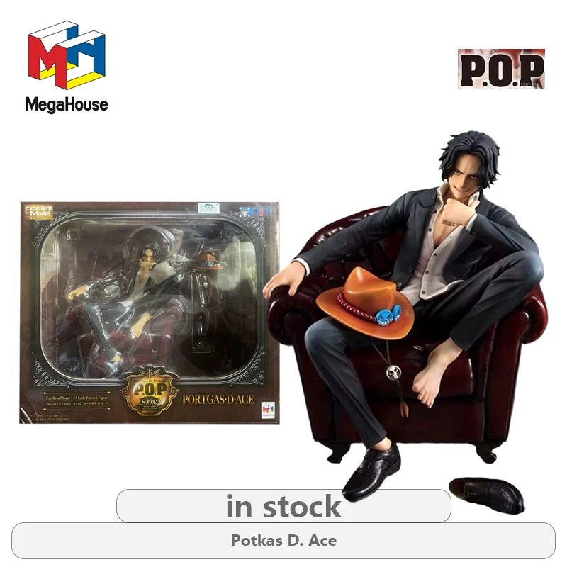 เมกะเฮาส์ ออริจินัล พอร์เทรต ออฟ ไพเรทส์ ซีรีส์ S.O.C  ฟิกเกอร์ พอตคาส ดี.เอซ\ซาบ\โซโร\ทราฟัลการ์ ลูโอ แบบไม่สามารถขยับได้ ของเล่นสะสม