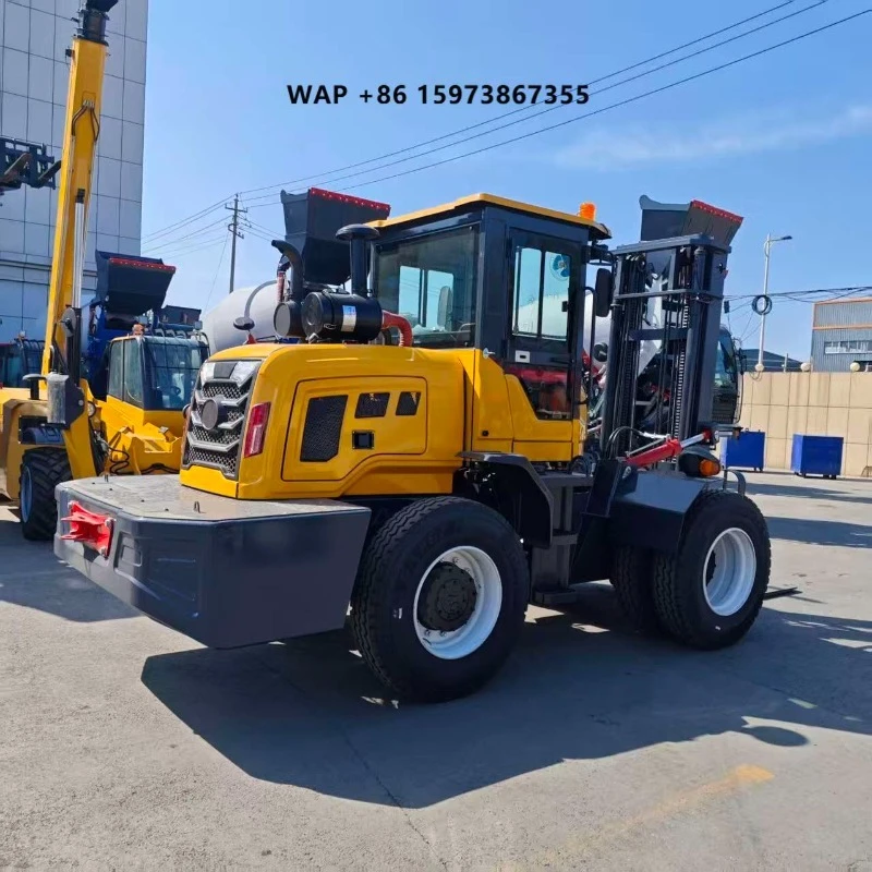 All Terrain Forklift 1-10 ton Mini Off Road Forklift
