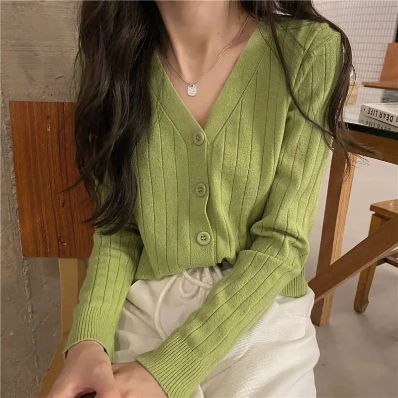 

Высококачественный вязаный свитер для женщин без катышков, ранняя осень, Дунгуань Далиан, без шариков, Fem, ранняя осень, женское южное масло...