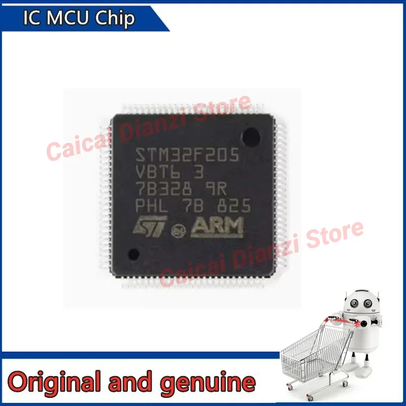 

STM IC STM32F205VBT6 STM32F205VB STM32F205 STM32F STM32 MCU Chip LQFP-100 Electronic Components